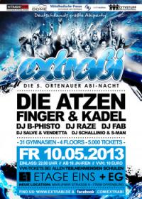 Auf die Extrabiparty mit der Stretchlimousine